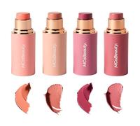 MCoBeauty - Baby Face Multiuse Cream Stick Bundle of 2 - for Lips and Cheeks - Blush Stick in Charley & Lucy Shades - Contains Moisturising Jojoba Seed Oil, Coconut Oil and More