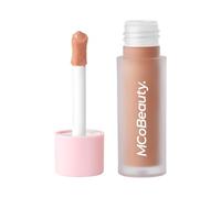 MCoBeauty Cheeky Dew Liquid Blush - Nude Peach Shade - Highly Pigmented Liquid Tint - Buildable Flush of Colour - Everyday Blush - Glowing with Light-Reflective Mica - Blendable Dewy Finish - 4.6ml