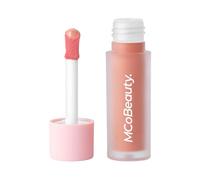 MCoBeauty Cheeky Dew Liquid Blush - Soft Peach Shade - Highly Pigmented Liquid Tint - Buildable Flush of Colour - Everyday Blush - Glowing with Light-Reflective Mica - Blendable Dewy Finish - 4.6ml
