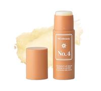 MCoBeauty Coconut Lip Balm No.1 - No. 4, Vanilla & Macadamia - Nourishing Tinted Lip Balm for Dry Lips - Infused With Coconut & Jojoba - Repairing, Lightweight & Hydrating For Everyday Use