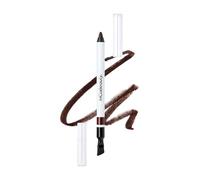 MCoBeauty - Dual-Ended Pro Eyeliner - Rich Brown Eyeliner Pencil with Built-In Angled Brush - Creamy Crayon for Precision, Smudging and Blending - Eye Make-up