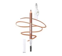 MCoBeauty - Everyday Perfect Brow Pencil - Light Medium Shade - Eyebrow Pencil Includes Built-In Spoolie Brush and Sharpener - Contains Castor Oil - Easy to Blend Formula