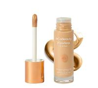 MCoBeauty - Flawless Glow Luminous Skin Filter - 4 Medium Shade - 4-in-1 Multi-Use Formula that Contains Squalane - Includes Doe Foot Applicator - Liquid Illuminator