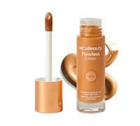 MCoBeauty - Flawless Glow Luminous Skin Filter - 6.5 Natural Honey - 4-in-1 Multi-Use Formula that Contains Squalane - Includes Doe Foot Applicator - Liquid Illuminator