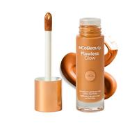 MCoBeauty - Flawless Glow Luminous Skin Filter - 6 Medium Dark Shade - 4-in-1 Multi-Use Formula that Contains Squalane - Includes Doe Foot Applicator - Liquid Illuminator