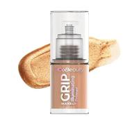 MCoBeauty Grip Illuminating Primer - Gel Face Primer with Light-Reflecting Particles for Dewy Glow - Gripping Makeup Base For Long Lasting Face Makeup - Aloe Vera Water, Niacinamide & Agave Extract