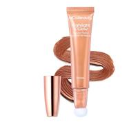 MCoBeauty - Highlight and Glow Beauty Wand - Buildable Liquid Highlighter - Bronze Shade - Liquid Cream Highlighter with Cushion Applicator for Soft, Radiant Finish