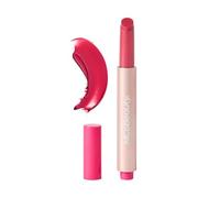MCoBeauty - Lip Plump 4-in-1 Hydrating Lacquer - Multi-Benefit Lip Colour with Shea Butter, Hyaluronic Acid and Click-Pen Format - Lucy, Candy Pink Shade - 2.5ml