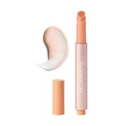 MCoBeauty Lip Plump 4-in-1 Hydrating Lacquer - Soft Peach Gloss | Balm, Tint, Oil & Gloss In One, Shea & Hyaluronic Acid, Warm Coral Glow, Buildable Sheer Shine, Vegan & Cruelty Free
