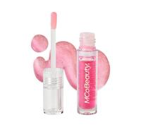 MCoBeauty Lip Shimmer Hydrating Oil High Shine Tinted Gloss - Retro Berry | 4-In-1 Hydrating Tinted Lip Oil, Glossy Mirror Shine, Vitamin E & Jojoba Oil, Vegan & Cruelty Free
