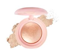 MCoBeauty Powder Highlighter - Champagne Shade - Pressed Powder Highlighter & Highlighting Powder for Face Contouring - Light-Reflecting Illuminator with Shimmer - Buildable Blendable Glow Makeup