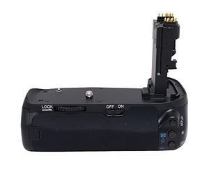 Mcoplus BG-70D Professional Vertical Battery Holder Grip for Canon EOS 70D 80D Digital SLR - Black
