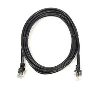mCore RJ11 to RJ11 ADSL Home Phone, Internet, Broadband, Router, Modem Microfilter Cable Lead Gold Plated Contact Pins (2m, Black)