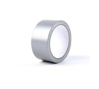 Mcoser 10M Fabric Tape,Sliver Cloth Bookbinding Repair Tape,5CM Book Binding Tape,Carpet Tape,Cloth Base Tape,Waterproof Seal Tape,Non-marking Tape For Packing,Reinforcing,Reparing