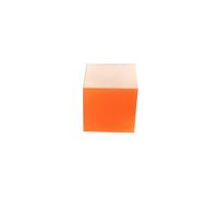 Mcoser 4*4*4cm Acrylic Square Display Block Frosted Orange Cube Acrylic Display Stands For Craft Photo Posing Props Display Risers Holder for Photography