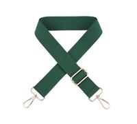 Mcoser Universal Replacement Adjustable Shoulder Strap Dark Green 3CM Wide Nylon Bag Strap for Crossbody Laptop Handbag