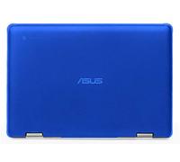 mCover Case Compatible for 2019~2021 11.6" ASUS Chromebook Flip C214MA Series Convertible Laptop Computers ONLY (NOT Fitting Any Other ASUS Models) - Blue
