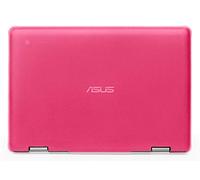 mCover Case Compatible for 2019~2021 11.6" ASUS Chromebook Flip C214MA Series Convertible Laptop Computers ONLY (NOT Fitting Any Other ASUS Models) - Pink