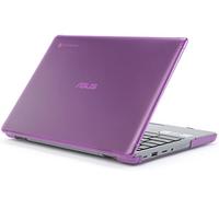 mCover Case Compatible for 2022~2023 11.6" ASUS Chromebook CR1 (CR1100CA or CR1100FA) Series Laptop Computers ONLY (NOT Fitting Any Other ASUS Models) (Purple)