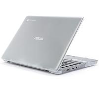 mCover Case Compatible for 2022~2023 11.6" ASUS Chromebook CR1 (CR1100CA or CR1100FA) Series Laptop Computers ONLY (NOT Fitting Any Other ASUS Models) (Clear)