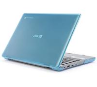 mCover Case Compatible for 2022~2023 11.6" ASUS Chromebook CR1 (CR1100CA or CR1100FA) Series Laptop Computers ONLY (NOT Fitting Any Other ASUS Models) (Aqua)