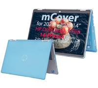 mCover Case Compatible Only for 2025-2026 14" HP OmniBook 5 Flip 14-FPxxxx 2-in-1 Windows Laptop Computer (NOT Fitting Any Other HP Models) - Aqua