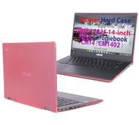 mCover Case Compatible ONLY with 2024~2025 14-inch ASUS Chromebook CM14 (CM1402c) Series Notebook Computers (NOT Fitting Any Other ASUS Models) - Pink