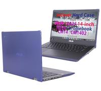 mCover Case Compatible ONLY with 2024~2025 14-inch ASUS Chromebook CM14 (CM1402c) Series Notebook Computers (NOT Fitting Any Other ASUS Models) - Blue