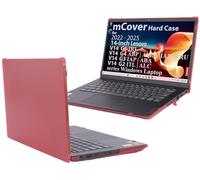mCover Case ONLY Compatible for 2021-2025 14" Lenovo V14 G2 / G3 / G4 / G5 Series Windows Notebook PC(with 180° Hinge,NOT Fitting Any Other Lenovo Models)- Red