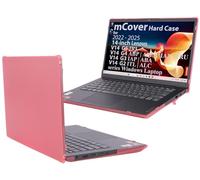 mCover Case ONLY Compatible for 2021-2025 14" Lenovo V14 G2 / G3 / G4 / G5 Series Windows Notebook PC(with 180° Hinge,NOT Fitting Any Other Lenovo Models)- Pink