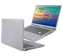 mCover Case ONLY Compatible for 2023～2024 14" Dell Latitude 5440 5450 Series/Precision 3480 3490 Series Windows Notebook Computer (NOT Fitting Any Other Dell Models) - Clear