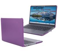 mCover Case ONLY Compatible for 2023-2025 14" Lenovo IP Slim 3 Chrome 14IAN8 Chromebook Laptops (NOT Fitting Other Lenovo Models) (Purple)