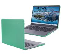 mCover Case ONLY Compatible for 2023-2025 14" Lenovo IP Slim 3 Chrome 14IAN8 Chromebook Laptops (NOT Fitting Other Lenovo Models) (Green)
