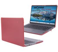 mCover Case ONLY Compatible for 2023-2025 14" Lenovo IP Slim 3 Chrome 14IAN8 Chromebook Laptops (NOT Fitting Other Lenovo Models) (Red)