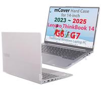 mCover Case ONLY Compatible for 2023~2025 14" Lenovo ThinkBook 14 G6 / G7 Series Windows Notebook PC (NOT Working with Other Lenovo Models) - Clear