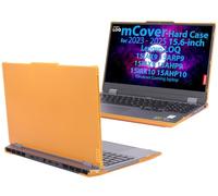 mCover Case ONLY Compatible for 2023-2025 15.6" Lenovo LOQ 15IAX9 15ARP9 15IRX9 15AHP9 15IRX10 15AHP10 Series Windows Computers (NOT for Other Lenovo Models)- Orange