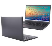 mCover case ONLY Compatible for 2023-2025 15.6" Lenovo ThinkPad L15 Gen 3 | Gen 4 Series Windows Notebook Computers (NOT Fitting Any Other Models)- Black