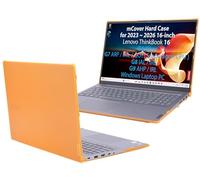 mCover Case ONLY Compatible for 2023-2026 16" Lenovo ThinkBook 16 G6 / G7 / G8 / G9 Series Windows Notebook PC(NOT Fitting Any Other Lenovo Models)- Orange