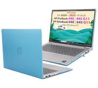 mCover Case ONLY Compatible for 2024 ~ 2025 14-inch HP ProBook 440/445 G11 and EliteBook 640 | 645 G11 Series Windows Notebook PC (NOT Fitting Other HP Models)- Aqua