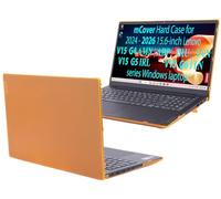 mCover Case ONLY Compatible for 2024-2026 15.6" Lenovo V15 G4 / G5 / G6 Series Windows Notebook PC(with 180° Hinge, NOT Fitting Any Other Lenovo Models)- Orange