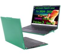 mCover case ONLY Compatible for 2024-2026 16" Lenovo ThinkPad T16 Gen 3 / Gen 4 Series Windows Notebook Computers (NOT Fitting Any Other Lenovo Models)- Green