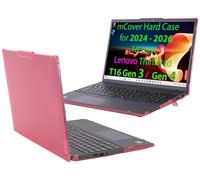 mCover case ONLY Compatible for 2024-2026 16" Lenovo ThinkPad T16 Gen 3 / Gen 4 Series Windows Notebook Computers (NOT Fitting Any Other Lenovo Models)- Pink