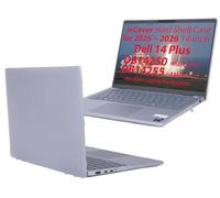 mCover Case ONLY Compatible for 2025+ 14" Dell 14 Plus DB14250 / DB14255 Clamshell Windows Notebook PC (NOT Fitting Any Other Dell Models)- Clear