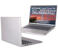mCover Case ONLY Compatible for 2025-2026 14" Dell Pro 14 Plus PB14250 PB14255 and Pro 14 PC14250 PC14255 Windows PC (NOT Fitting Any Other Dell Models)- Clear