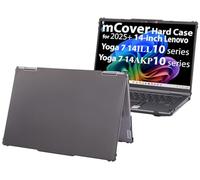 mCover case ONLY Compatible for 2025~2026 14-inch Lenovo Yoga 7 2-in-1 14ILL10 | 14AKP10 Series Windows Notebook Computers (NOT Fitting Any Other Models) (Black)