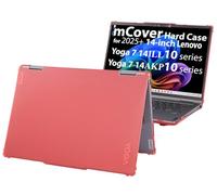 mCover case ONLY Compatible for 2025~2026 14-inch Lenovo Yoga 7 2-in-1 14ILL10 | 14AKP10 Series Windows Notebook Computers (NOT Fitting Any Other Models) (Red)