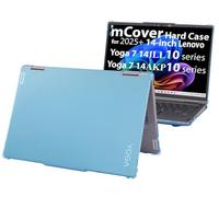 mCover case ONLY Compatible for 2025~2026 14-inch Lenovo Yoga 7 2-in-1 14ILL10 | 14AKP10 Series Windows Notebook Computers (NOT Fitting Any Other Models) (Aqua)