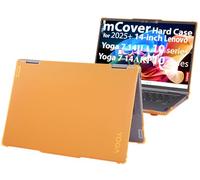 mCover case ONLY Compatible for 2025~2026 14-inch Lenovo Yoga 7 2-in-1 14ILL10 | 14AKP10 Series Windows Notebook Computers (NOT Fitting Any Other Models) (Orange)