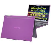 mCover Case ONLY Compatible for 2025-2026 14" Lenovo Chrome 2in1 14IRU10 | 14ITN10 Chromebook Laptops (NOT Fitting Other Lenovo Models) - Purple