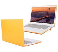 mCover Case ONLY Compatible with 2023~2024 14-inch ASUS Chromebook Plus Enterprise CX34 (CX3402) Series Laptop Computers (NOT Fitting Any Other ASUS Models) - Orange